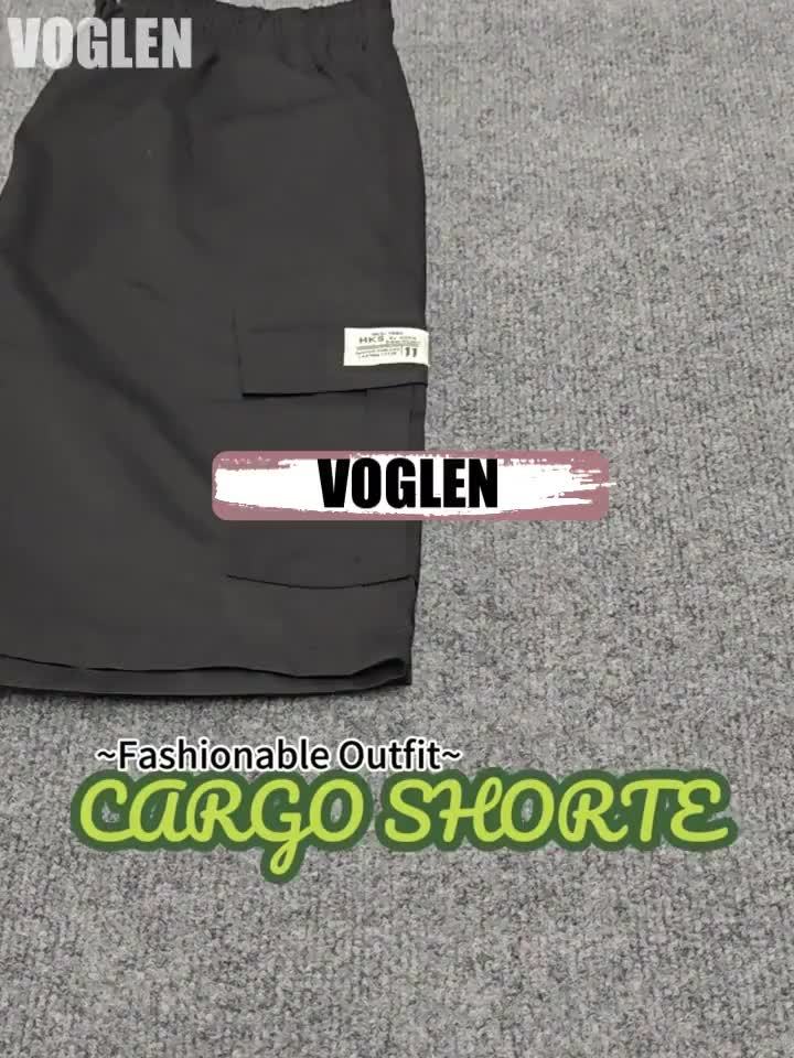 4 pairs - Men's shorts, casual loose shorts, perfect choice, large pocket workwear shorts, summer workwear shorts