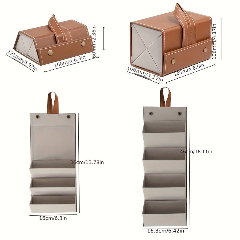 3-compartment Fashion Glasses Storage Box with Foldable Suitcase Frame for Better Storage Of Glasses, Suitable for Hanging Multiple Pairs Of Glasses for Display