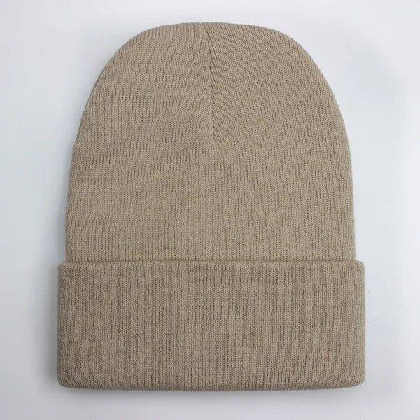 Solid Unisex Beanie - 21 Colors