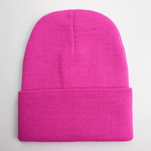 Solid Unisex Beanie - 21 Colors