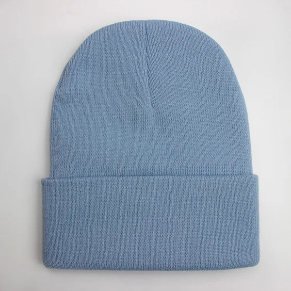 Solid Unisex Beanie - 21 Colors