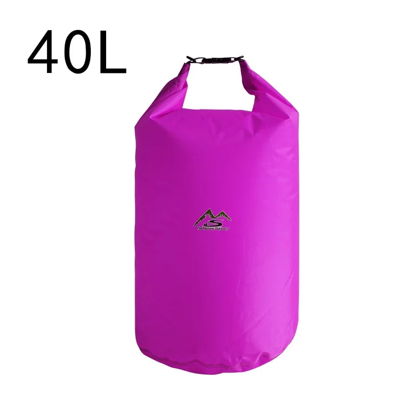 5L - 10L- 20L - 40L - 70L Waterproof Large Capacity Bag - Dry Bag For Camping, Hiking, Swimming, Rafting, Kayak, River, Trekking, Bags