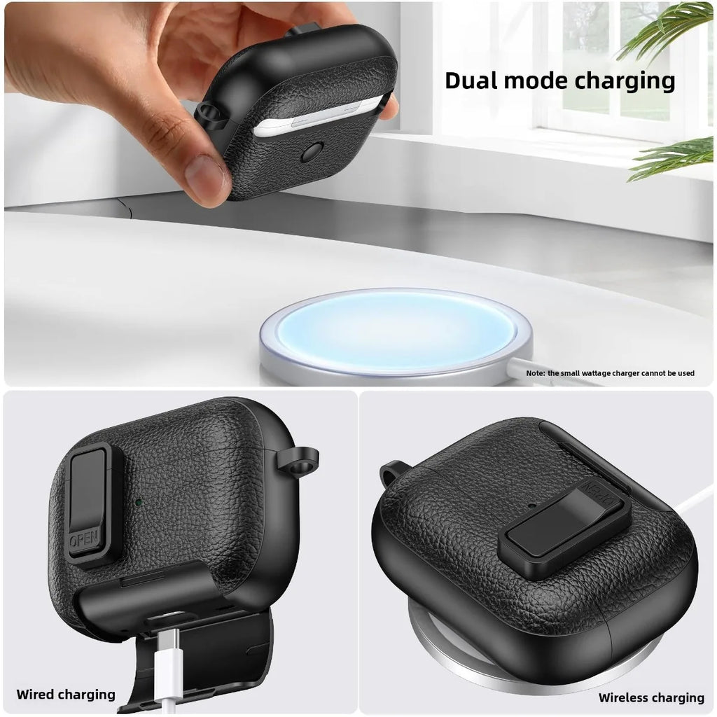AirPods Pro 3 Case Shockproof Protective Case For AirPods 1, 2, 3, 4 Pro - Supports Wireless Charging