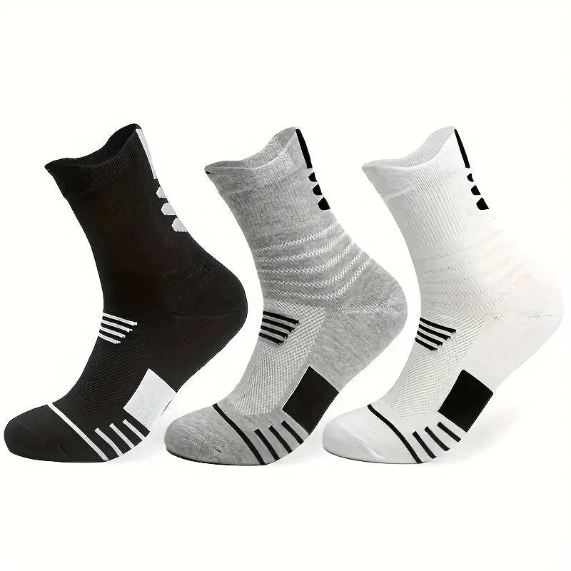30 - 10 - 6 - 5 - 4 - 3 pairs - Men's Cotton Breathable Comfortable Ankle Socks