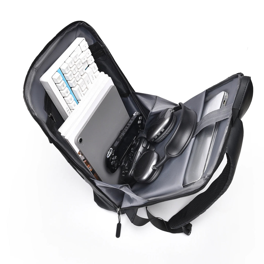 Men's Waterproof Backpack Ultra-Lightweight Men's Backpack Stylish Men's Backpack 15.6-inch Laptop Backpack