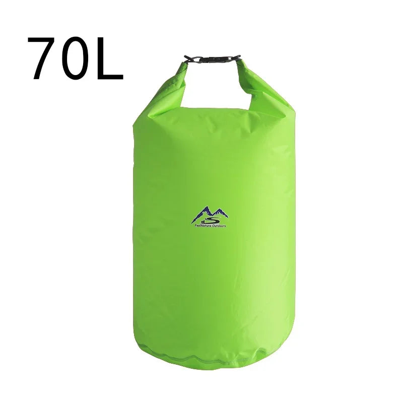 5L - 10L- 20L - 40L - 70L Waterproof Large Capacity Bag - Dry Bag For Camping, Hiking, Swimming, Rafting, Kayak, River, Trekking, Bags