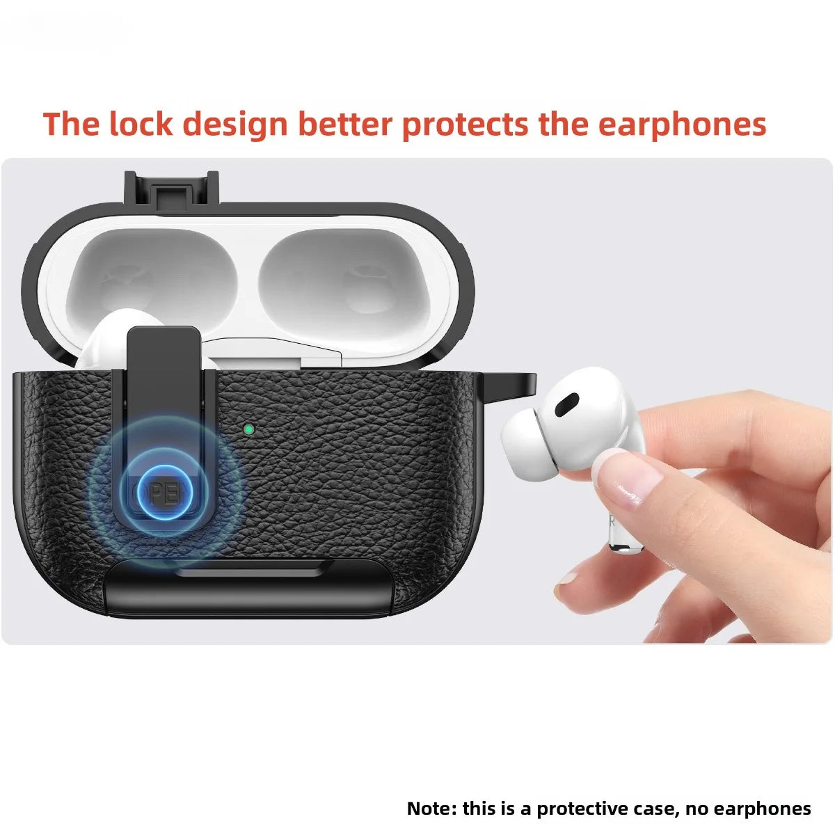 AirPods Pro 3 Case Shockproof Protective Case For AirPods 1, 2, 3, 4 Pro - Supports Wireless Charging