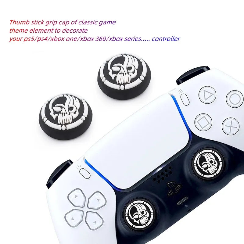 Silicone Thumb Grip Cap Cover For Playstation 5, 4, 3, 2, NS Switch Pro, and Xbox