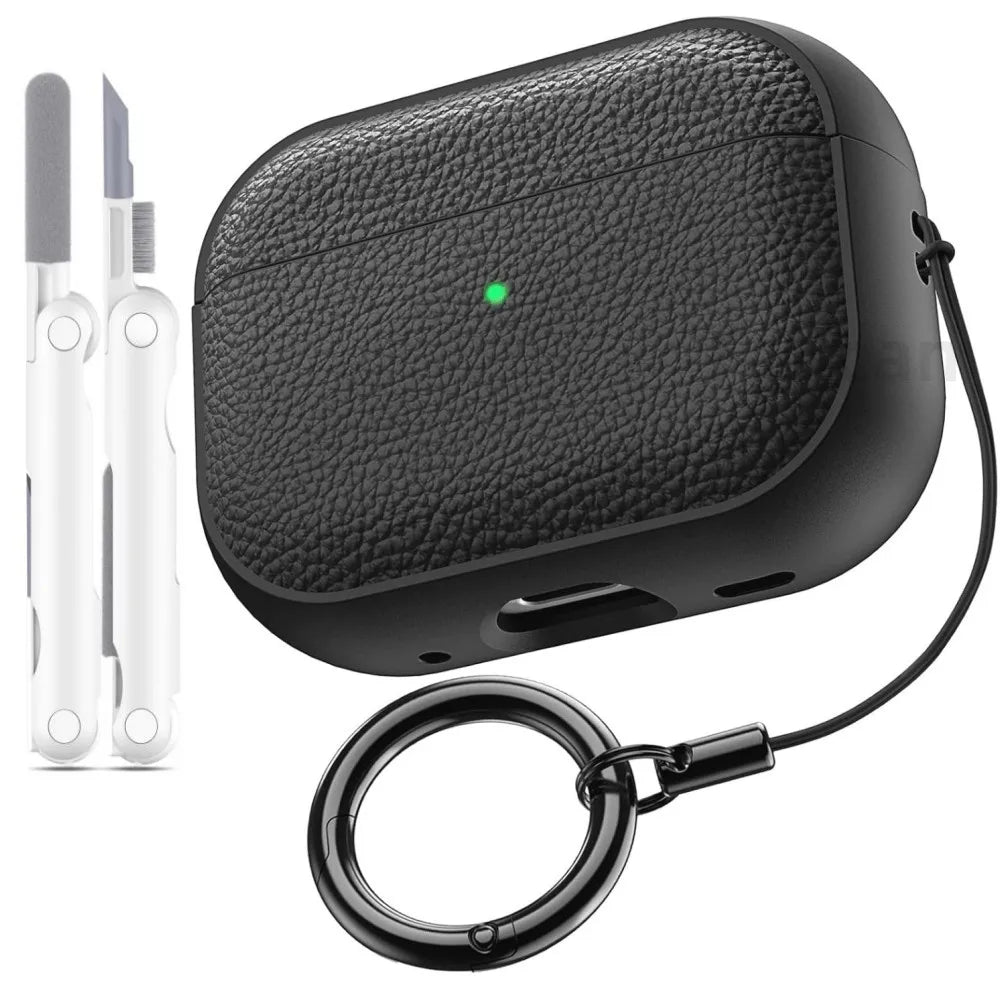 Luxury Leather Pattern Case For Airpods Pro 3