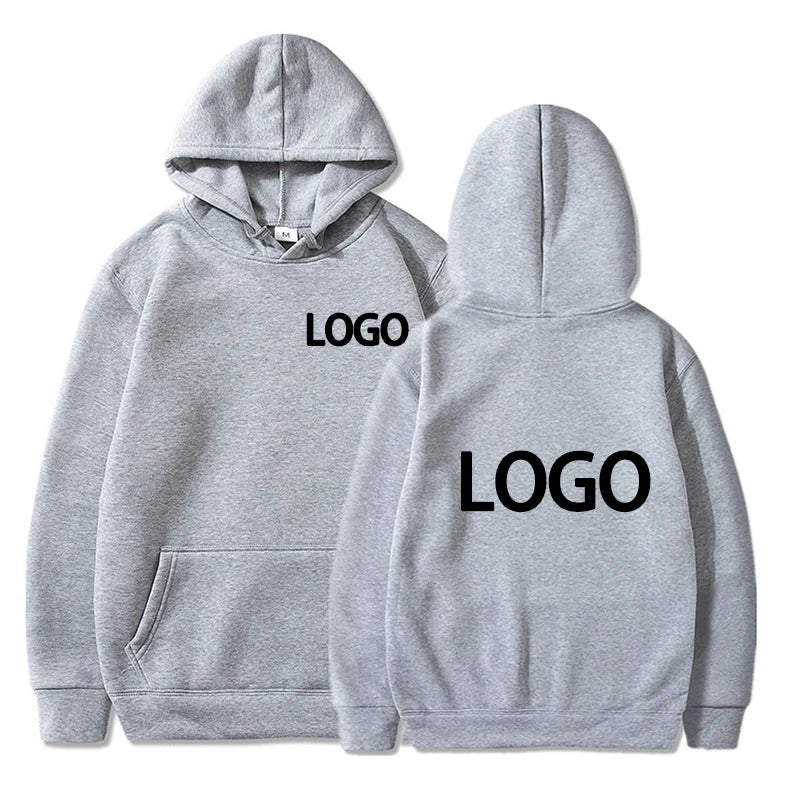 Customized Printed Men and Women's Hoodie - Loose Casual Clothing Fashion - Long Sleeve Hooded Pullover Personality Streetwear Sweatshirts