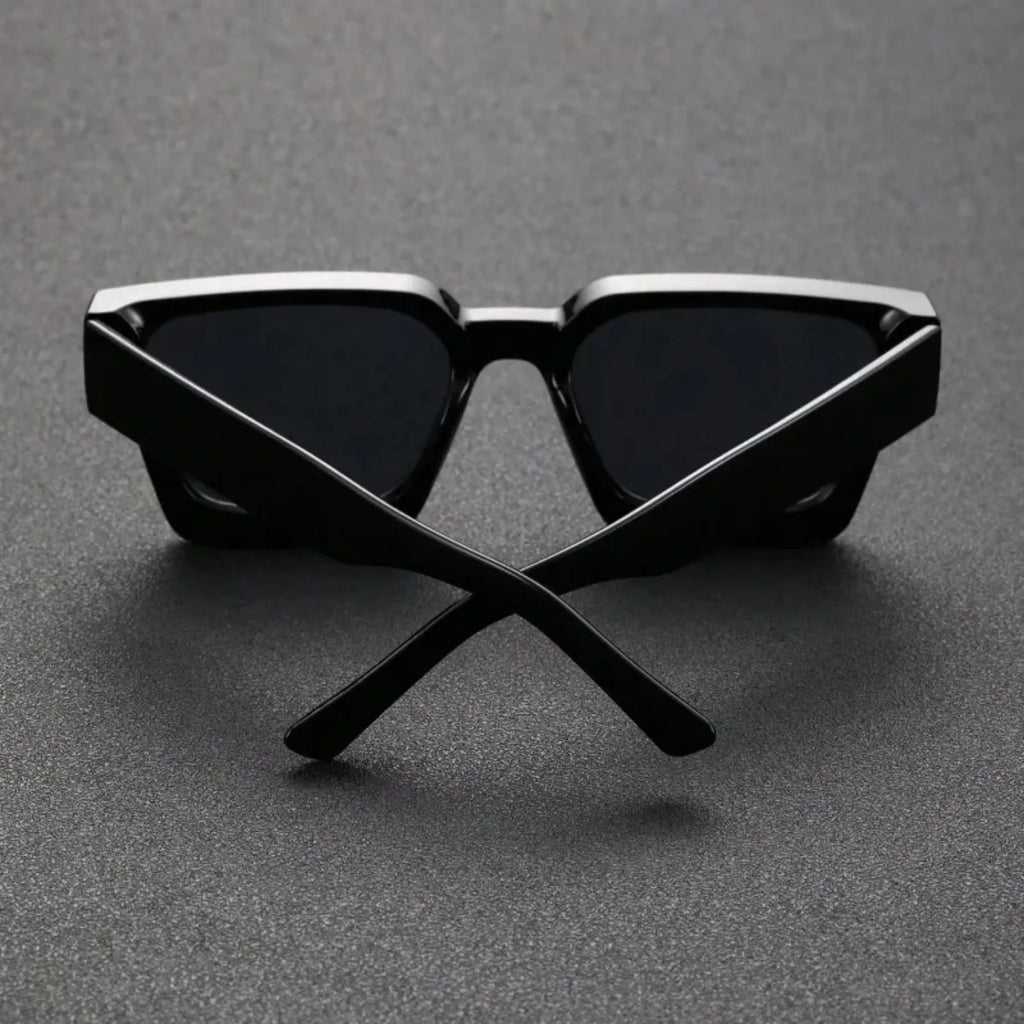 Square Frame Sunglasses for Street, Photography, Beach Trips, Driving