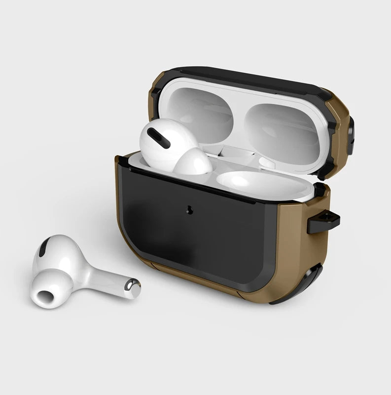 Armor Protective Case For AirPods Pro 2nd Generation AirPods 4 3rd 3 2 1st Gen Cover Accessories Shockproof Coque Capa Funda - view 6 of 16