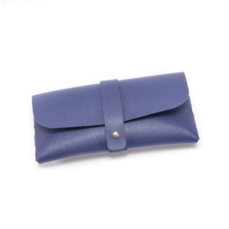 Soft Case with PU Leather for Glasses or Jewelry