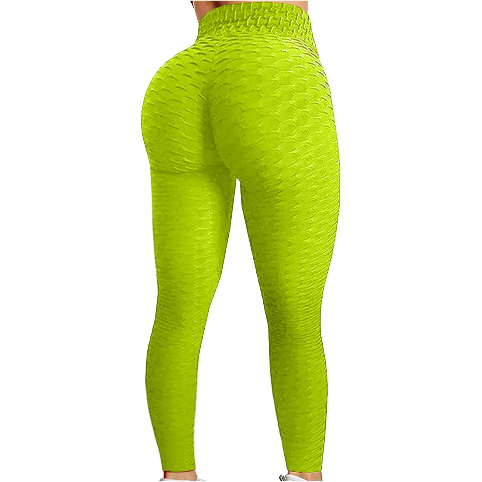Women's Yoga Leggings - Fitness, Running, High-Waist, Slim Pants - Push Up Sports, Gym, Quick-Dry, Jogging, Workout Pants
