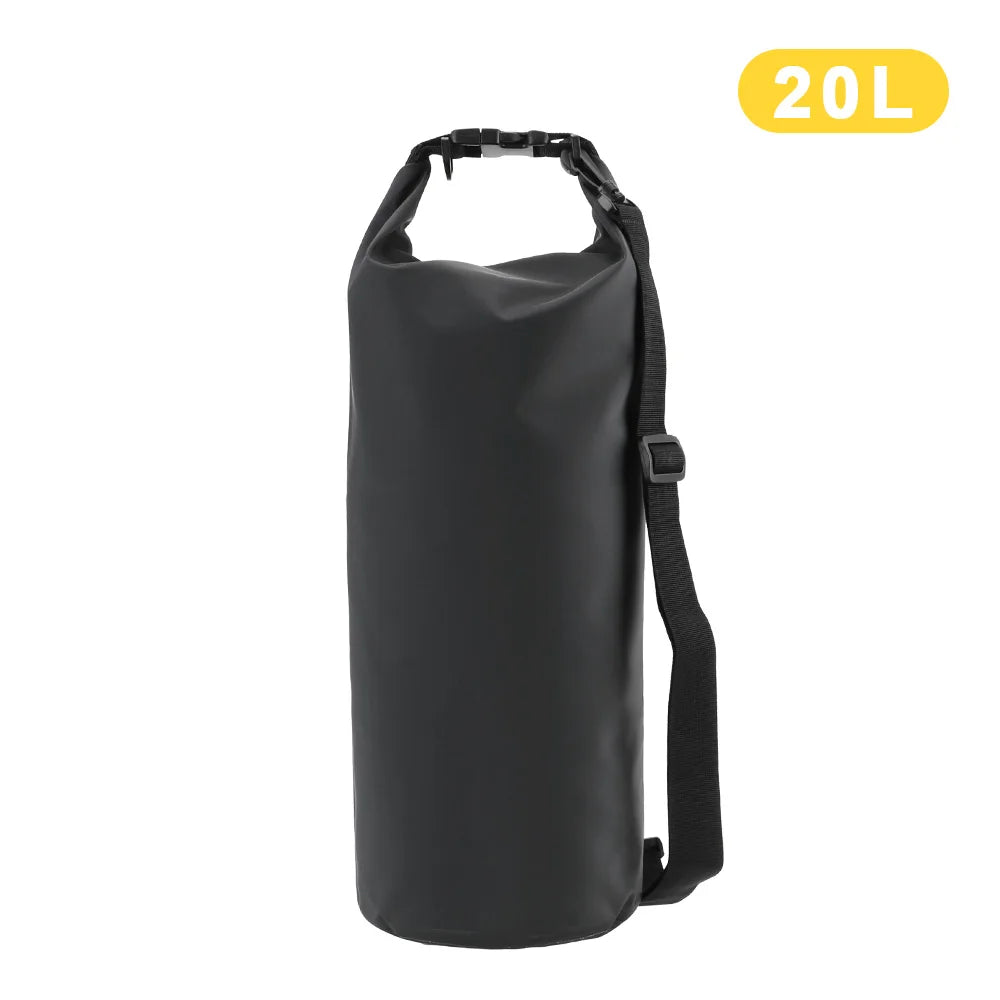 Waterproof Bag for Diving, Swimming, Hiking, Driving, Travel- Shoulder Bag - Motorcycle Bag - 10L - 15L - 20L - 30L - Outdoor PVC Dry Sack Bag