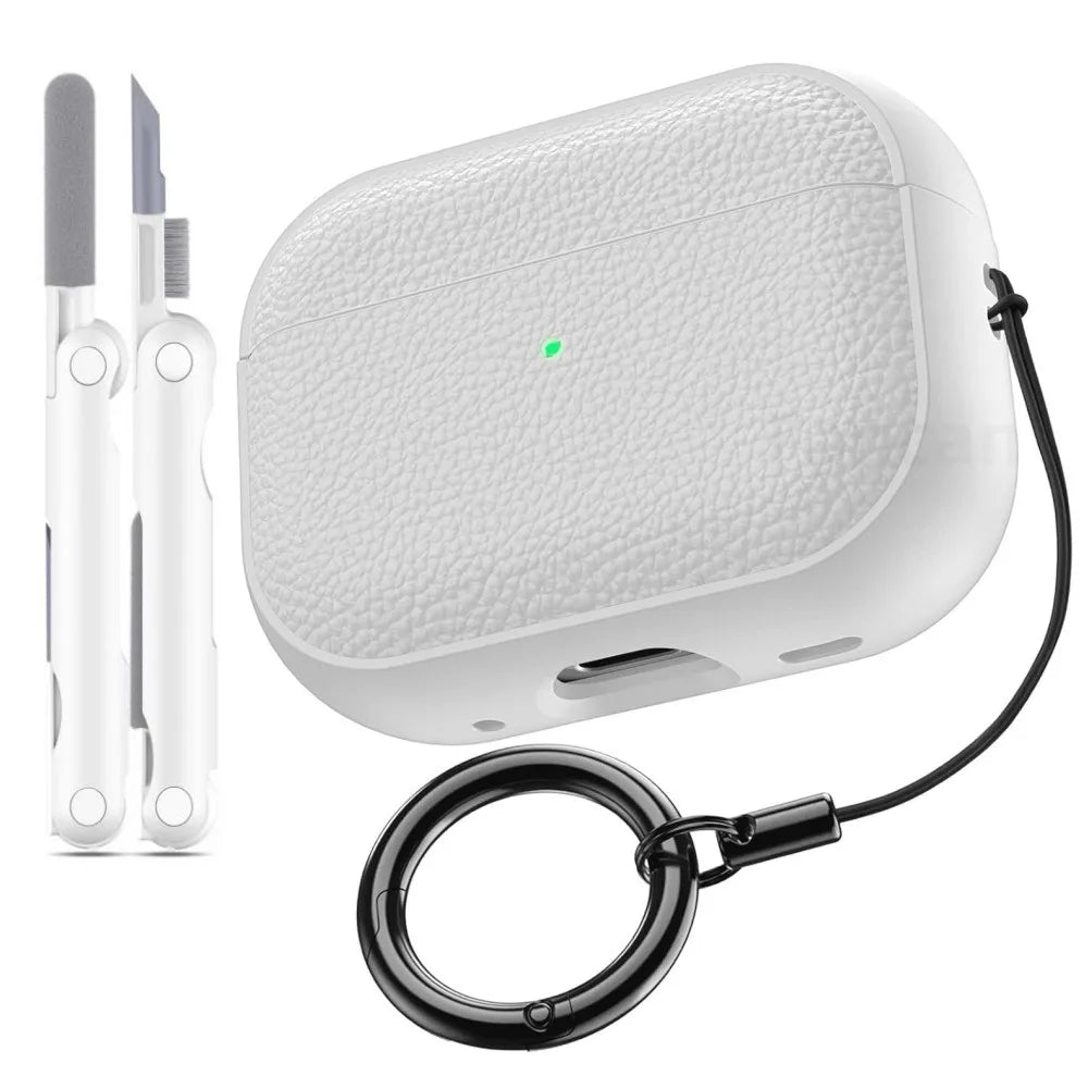 Luxury Leather Pattern Case For Airpods Pro 3