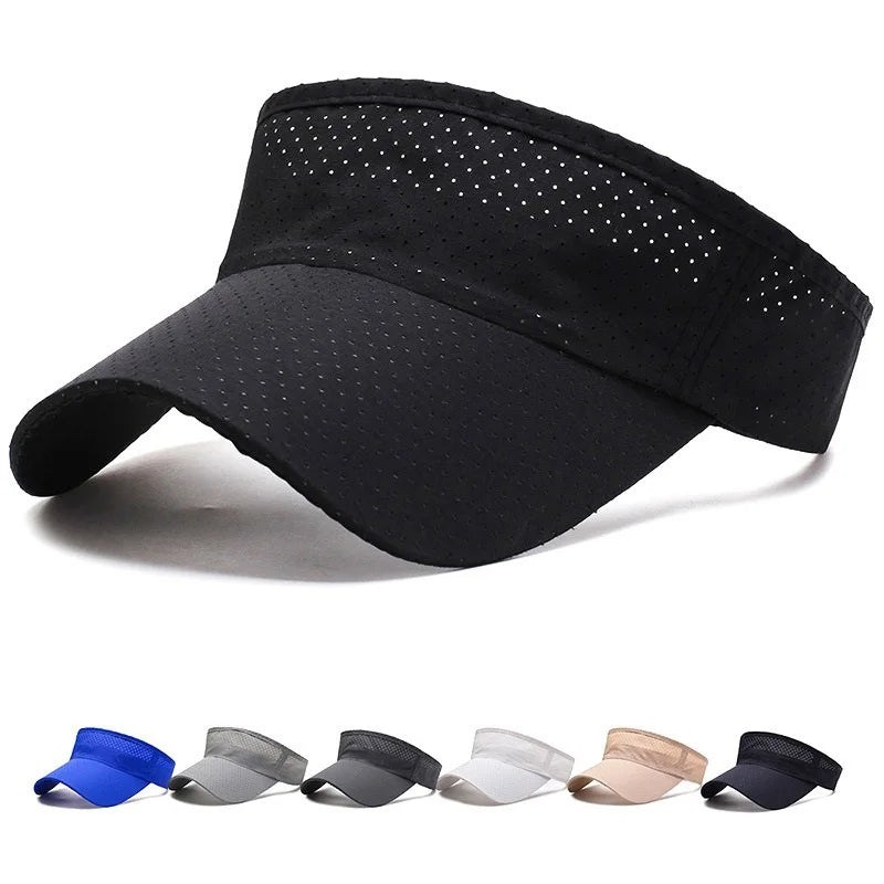 New Men's Summer Hats Jockey Visor Long Trucker Cap Womens Hats Designer Hats Short Brim Hat Flat Visor Baseball Cap YSM03 - view 1 of 13