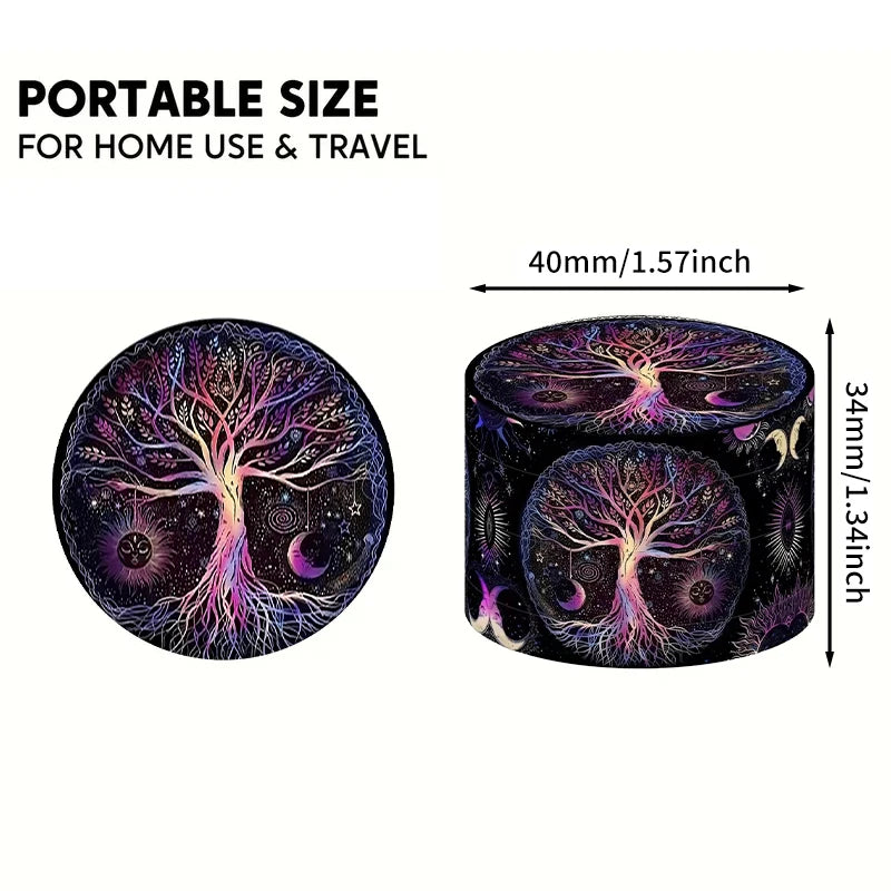 Mini Metal Herb Grinders - 4 Layers 63 mm - Zinc Alloy Tobacco Dry Herbal Grass Grinder