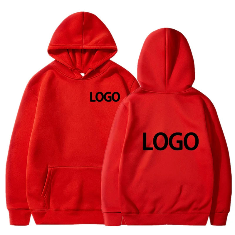 Customized Printed Men and Women's Hoodie - Loose Casual Clothing Fashion - Long Sleeve Hooded Pullover Personality Streetwear Sweatshirts