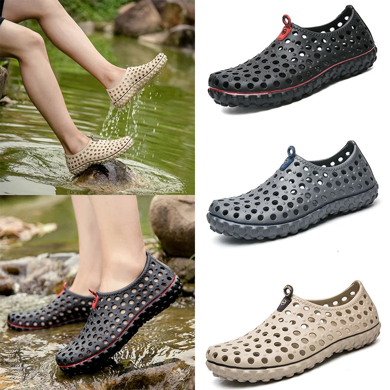 Men's Outdoor Light Aqua Shoes/Beach Shoes Multi-functional Breathable Sandal - Sizes: 35-45