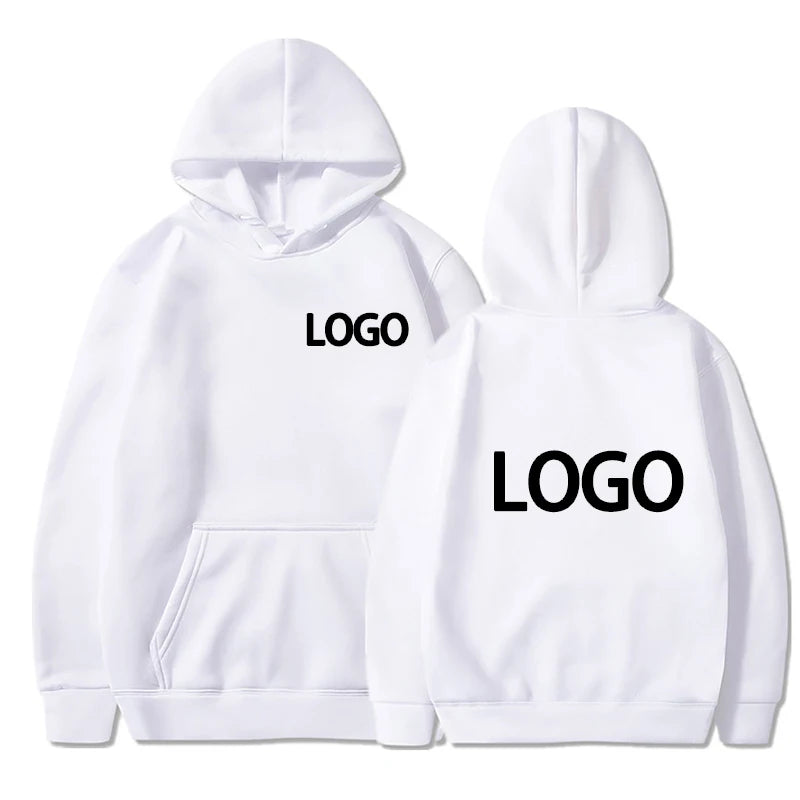 Customized Printed Men and Women's Hoodie - Loose Casual Clothing Fashion - Long Sleeve Hooded Pullover Personality Streetwear Sweatshirts