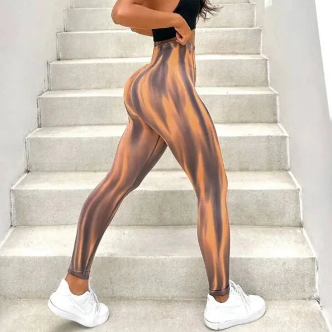 Sexy Women's High Waist Leggings - Gym, Workout, Fitness, Yoga Leggings - Seamless Sports Running Pants