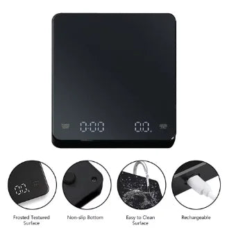 Portable Pocket Scales - 0.1 g to 3 kg - Mini Electronic Digital Scale