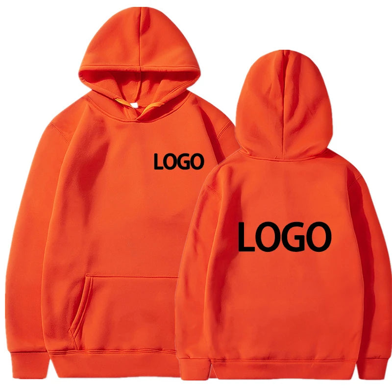Customized Printed Men and Women's Hoodie - Loose Casual Clothing Fashion - Long Sleeve Hooded Pullover Personality Streetwear Sweatshirts
