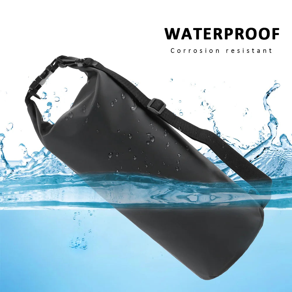 Waterproof Bag for Diving, Swimming, Hiking, Driving, Travel- Shoulder Bag - Motorcycle Bag - 10L - 15L - 20L - 30L - Outdoor PVC Dry Sack Bag