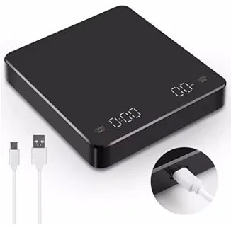 Portable Pocket Scales - 0.1 g to 3 kg - Mini Electronic Digital Scale