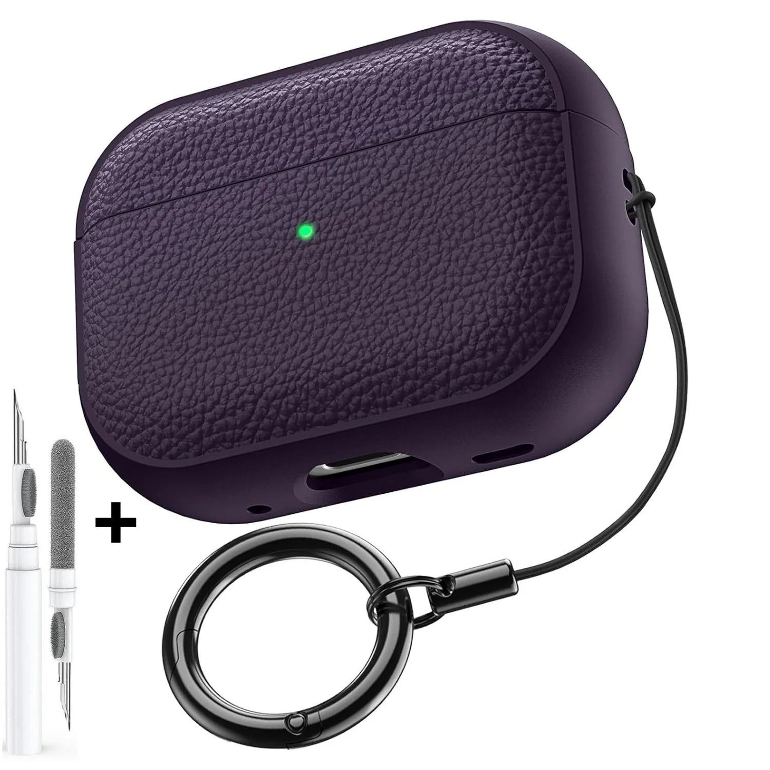 Luxury Leather Pattern Case For Airpods Pro 3