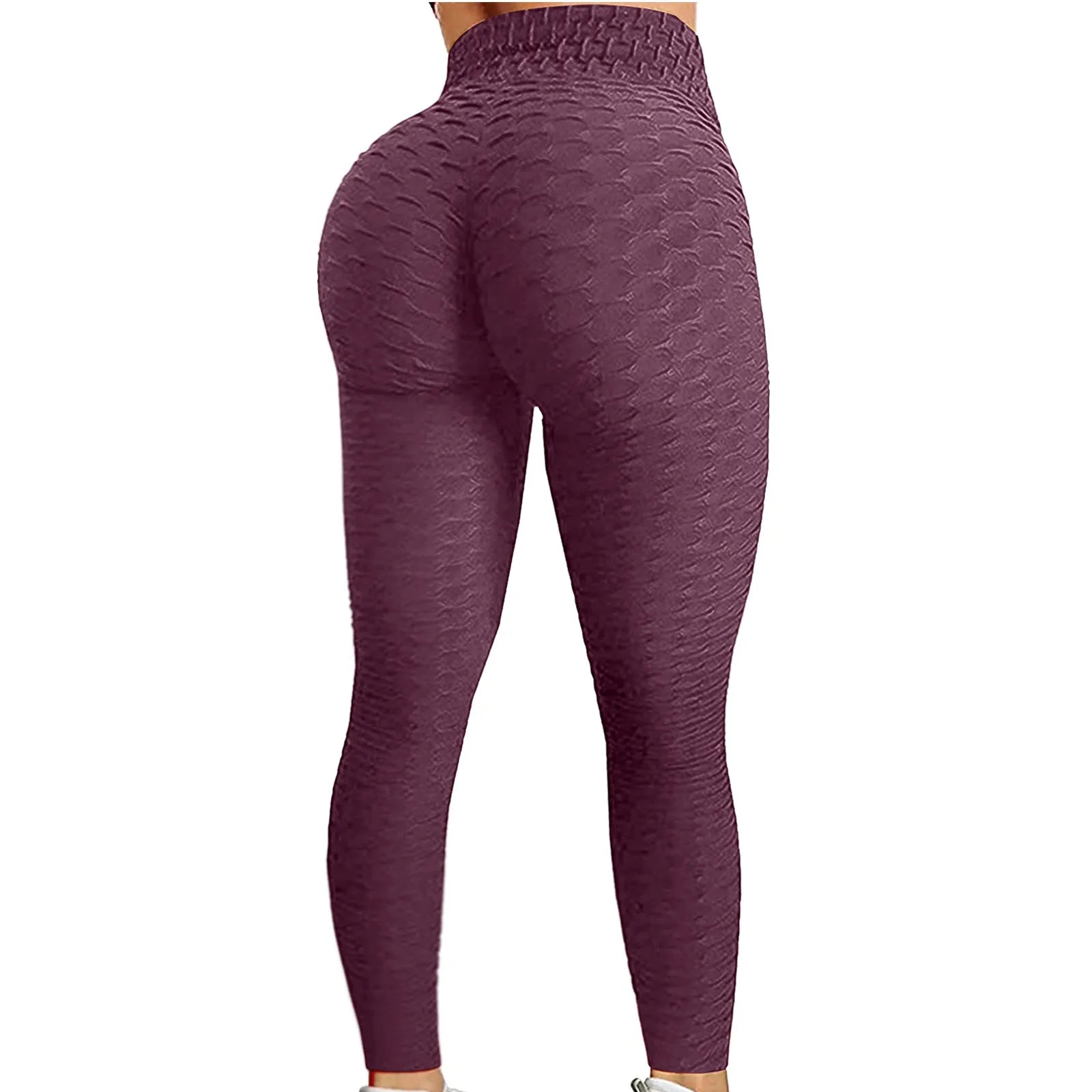 Women's Yoga Leggings - Fitness, Running, High-Waist, Slim Pants - Push Up Sports, Gym, Quick-Dry, Jogging, Workout Pants