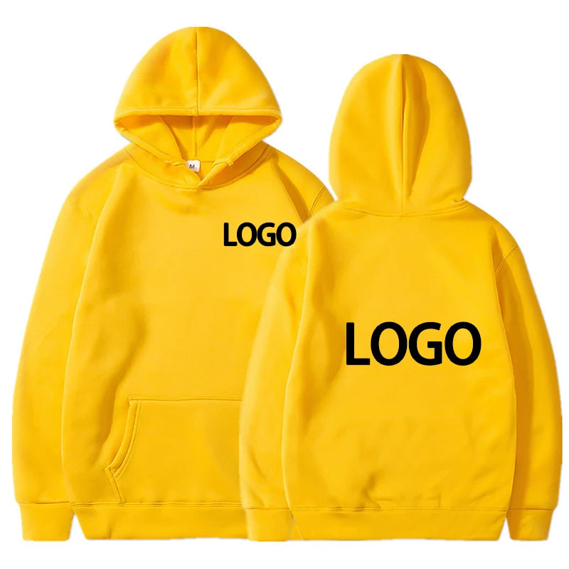 Customized Printed Men and Women's Hoodie - Loose Casual Clothing Fashion - Long Sleeve Hooded Pullover Personality Streetwear Sweatshirts