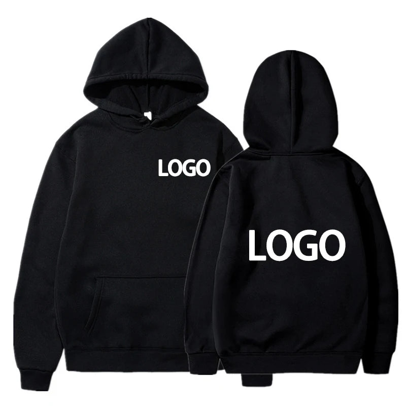 Customized Printed Men and Women's Hoodie - Loose Casual Clothing Fashion - Long Sleeve Hooded Pullover Personality Streetwear Sweatshirts
