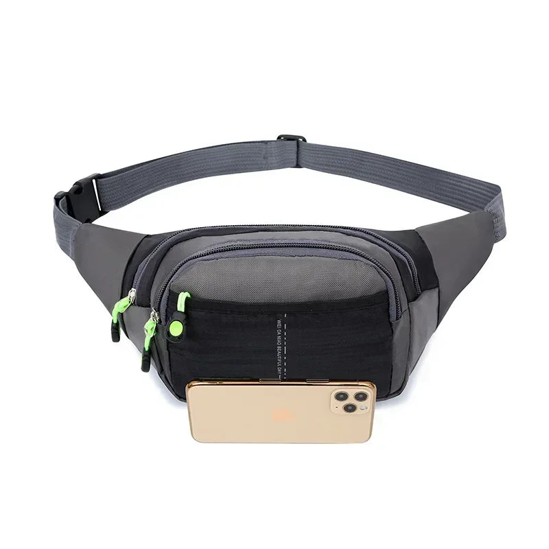 Travel Waist Bag Zipper Adjustable