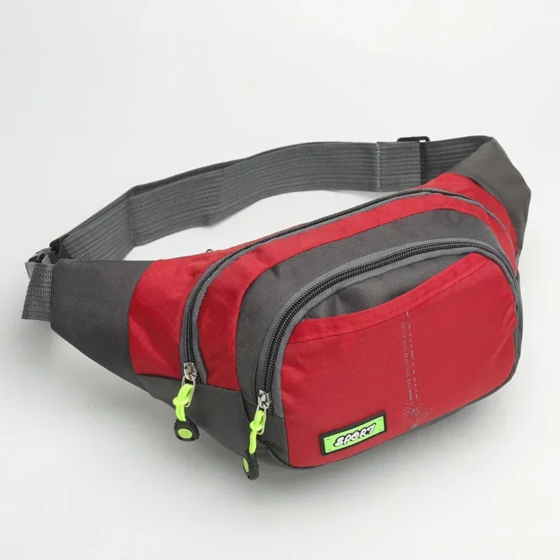 Travel Waist Bag Zipper Adjustable