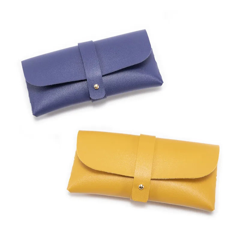 Soft Case with PU Leather for Glasses or Jewelry
