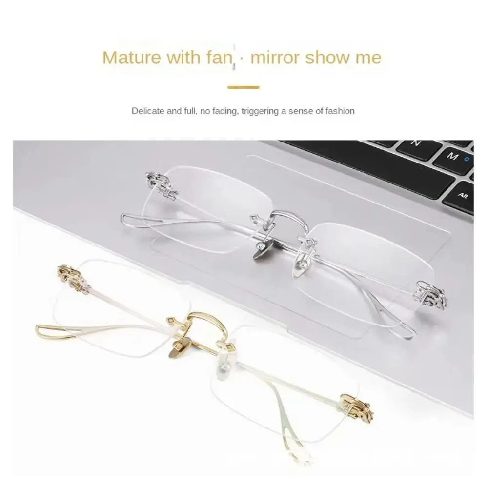 Blue Ray Blocking, Anti-Blue Light Glasses - Ultralight Eye Protection - Computer Goggles - Metal Photochromic Sunglasses for Men and Women