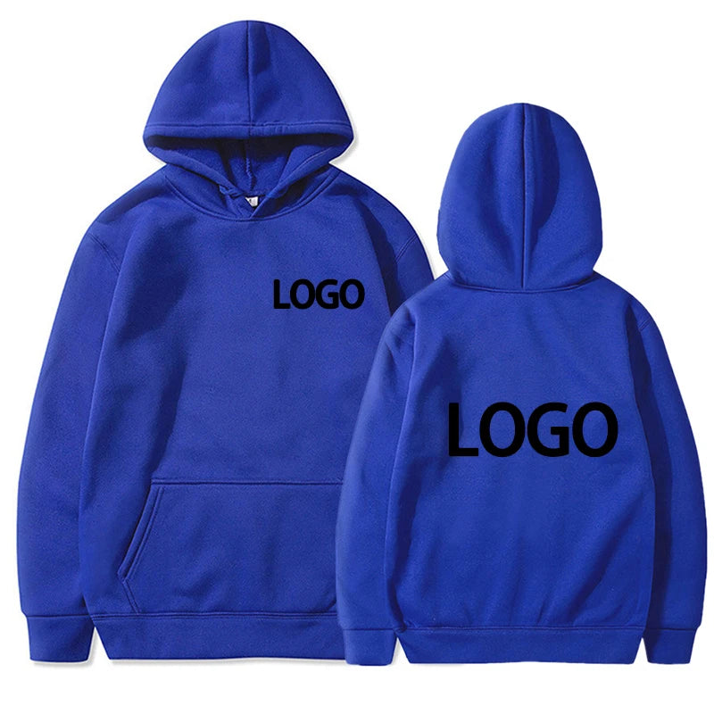Customized Printed Men and Women's Hoodie - Loose Casual Clothing Fashion - Long Sleeve Hooded Pullover Personality Streetwear Sweatshirts