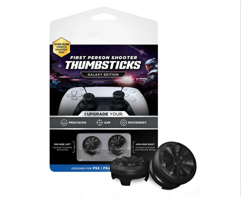 Performance Thumbsticks Cover Set Compatible with PS4 PS5 Controller Thumb Grips Caps for PS5 for PS4
