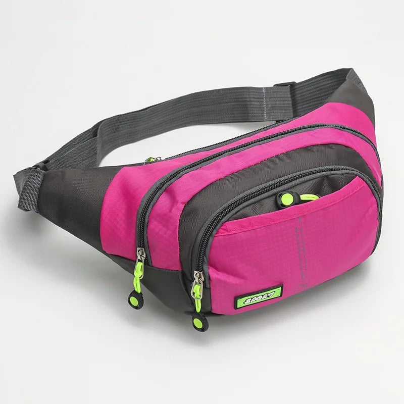 Travel Waist Bag Zipper Adjustable