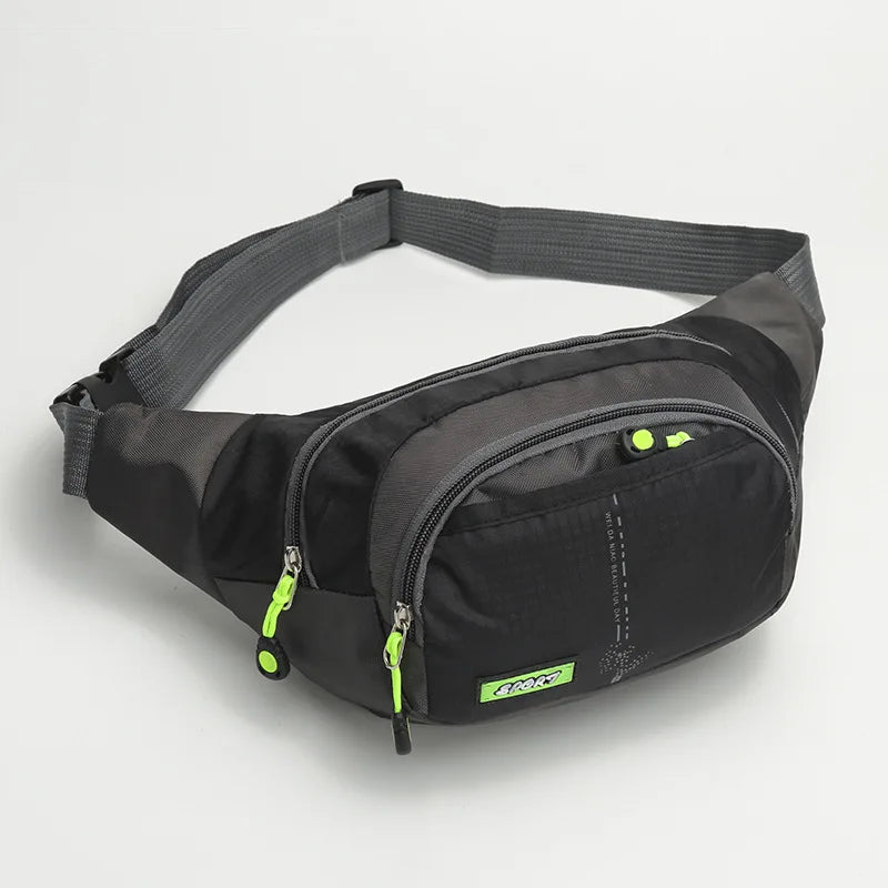 Travel Waist Bag Zipper Adjustable
