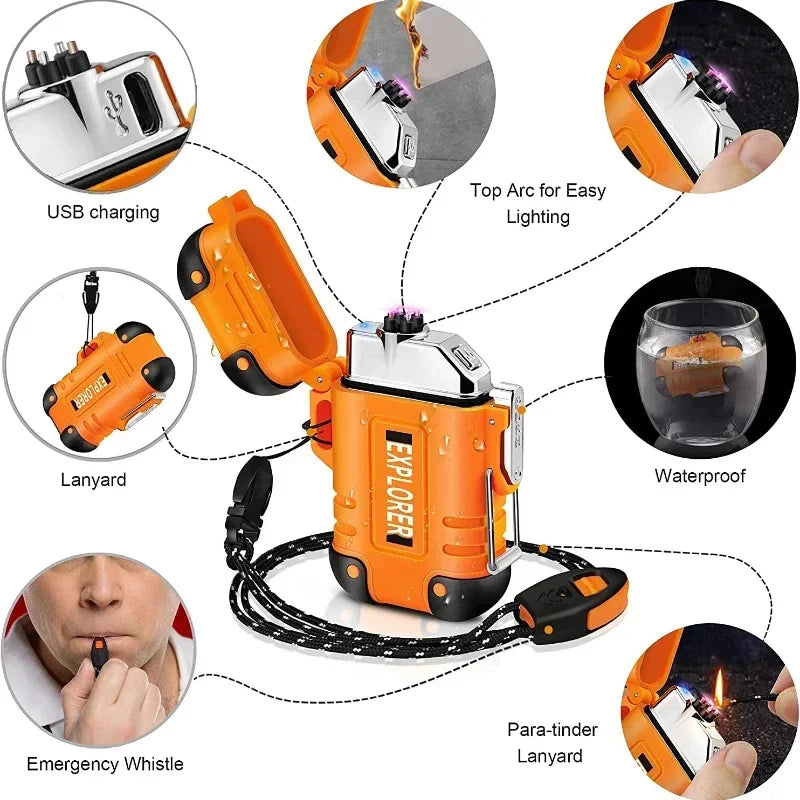 Waterproof USB Plasma Lighter