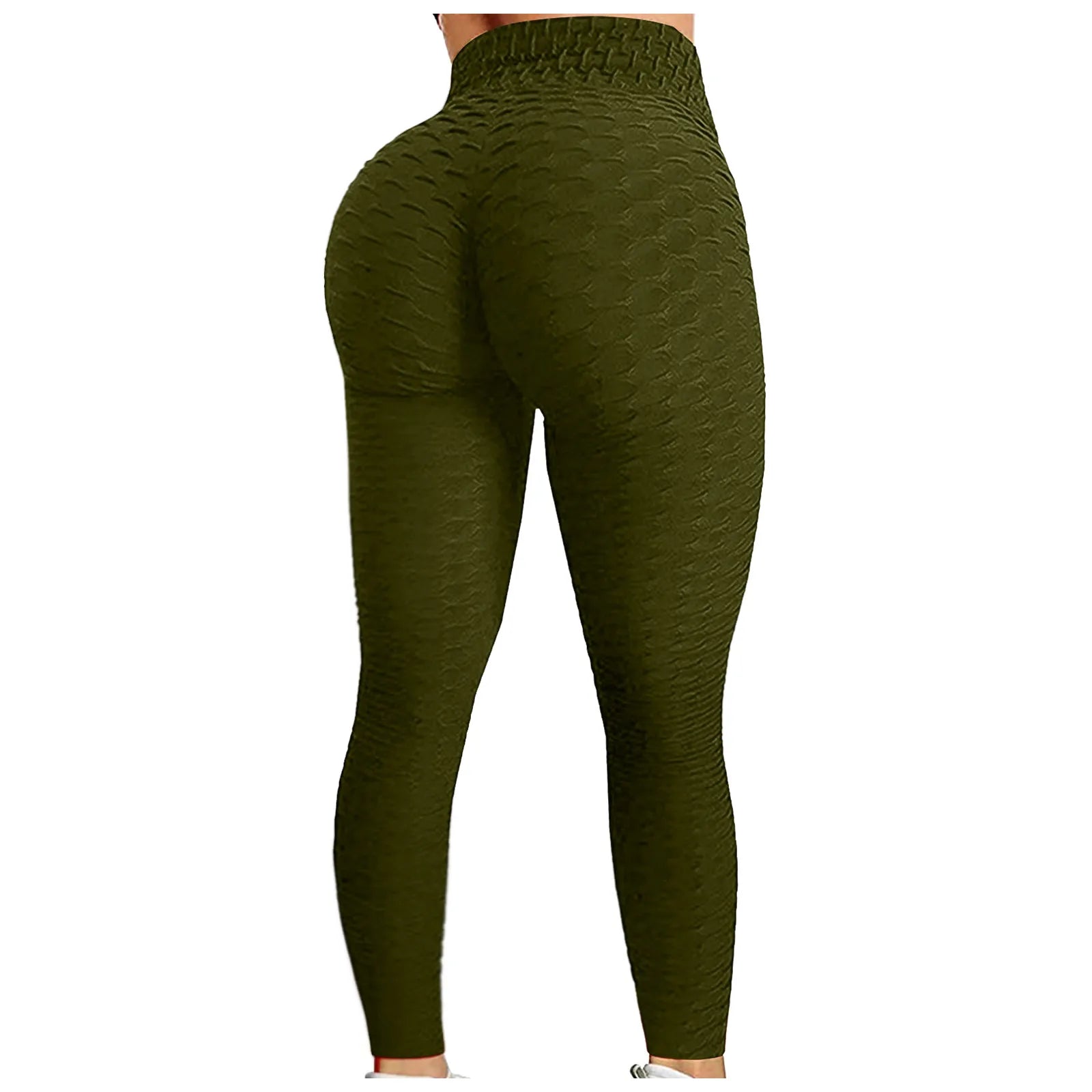 Women's Yoga Leggings - Fitness, Running, High-Waist, Slim Pants - Push Up Sports, Gym, Quick-Dry, Jogging, Workout Pants