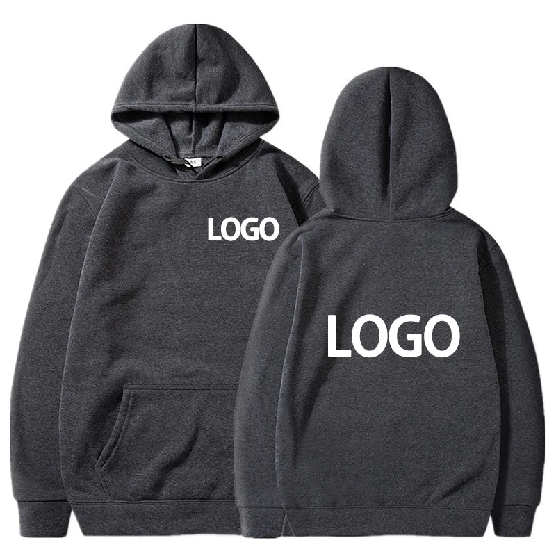Customized Printed Men and Women's Hoodie - Loose Casual Clothing Fashion - Long Sleeve Hooded Pullover Personality Streetwear Sweatshirts
