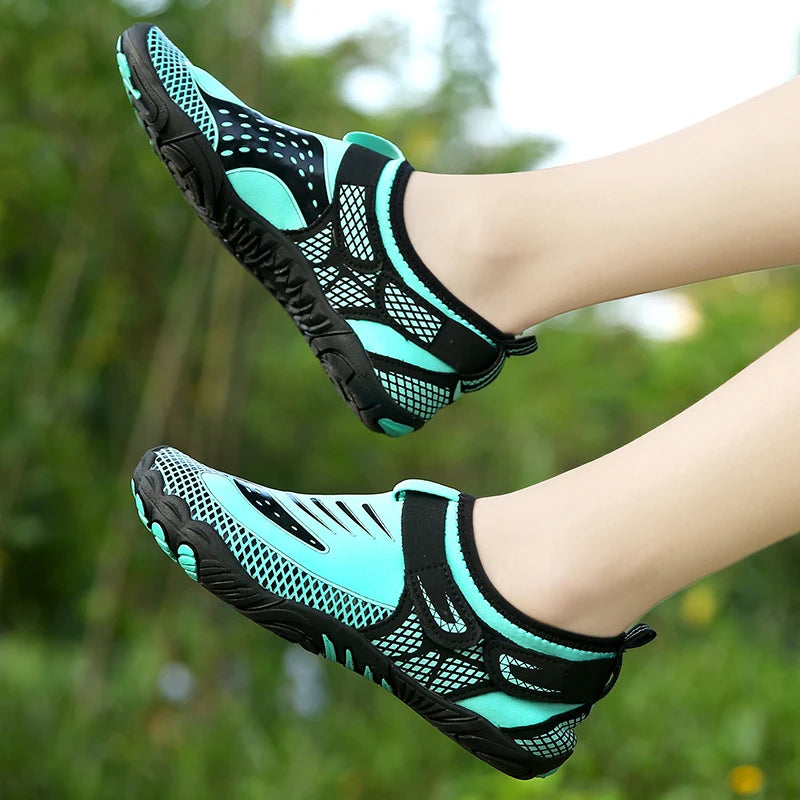 Unisex Swimming Shoes - Beach/Aqua Shoes - Quick Dry Barefoot Upstream Surfing Slippers - Hiking Water Shoes - Wading Unisex Sneakers