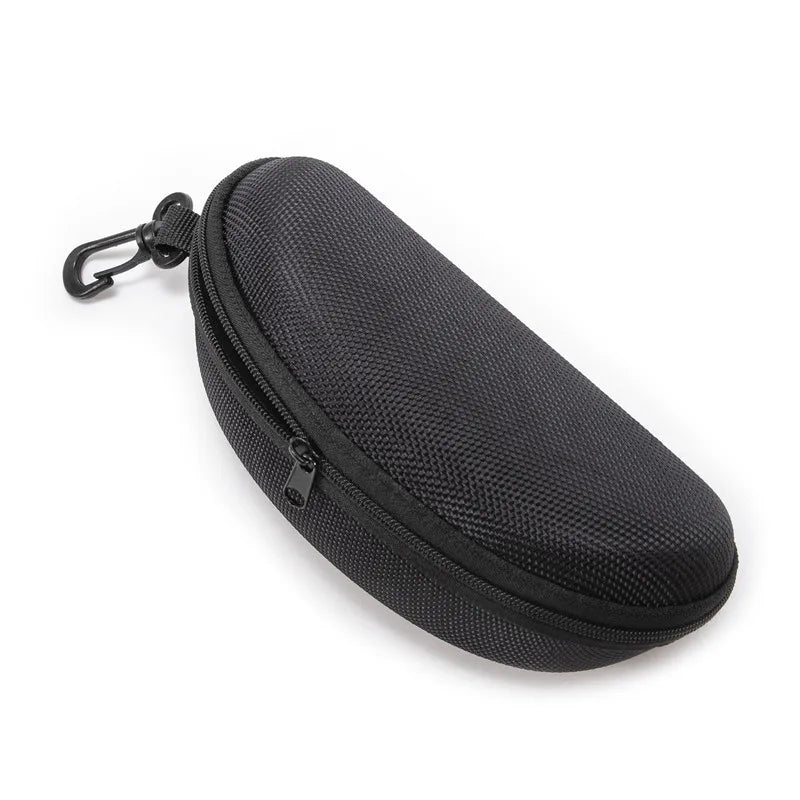 Sunglasses Storage Box - Portable Anti-Stress Travel Zipper - Eyeglasses, Frame Glasses, Case