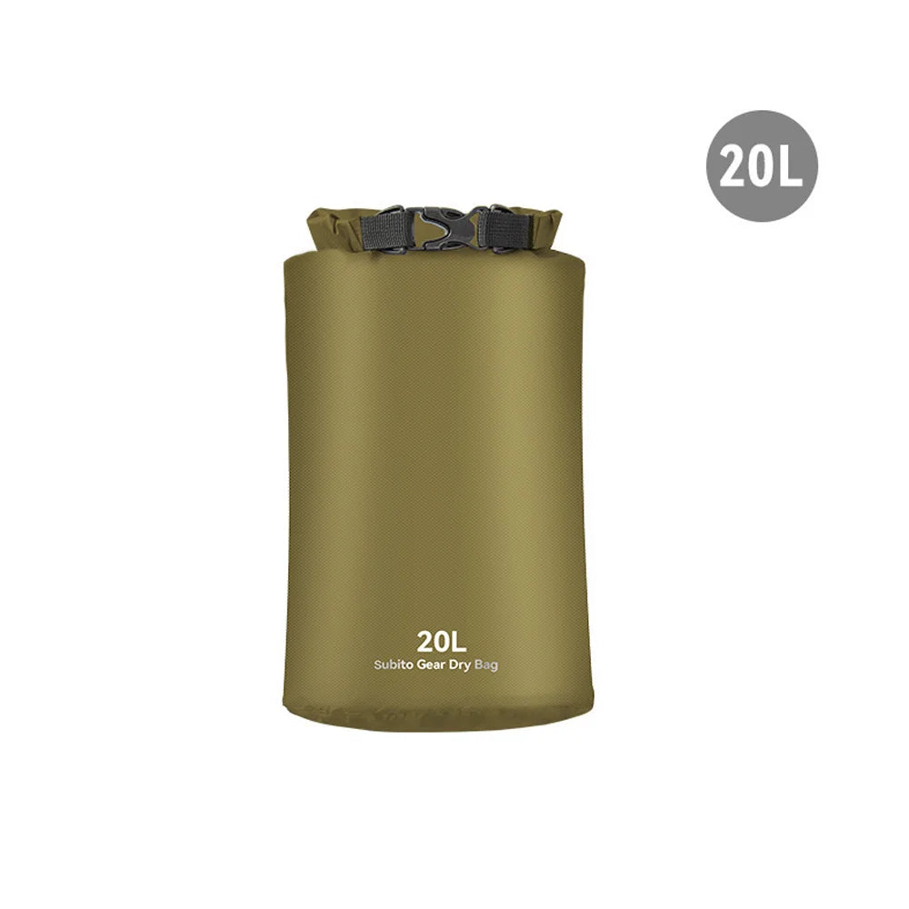 Ultralight Dry Sack - Waterproof Dry Bag - Outdoors Stuff Sacks for Camping, Hiking, Kayaking - 3L - 5L - 12L - 20L - 35L - view 8 of 11