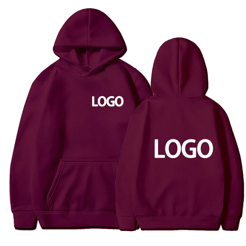 Customized Printed Men and Women's Hoodie - Loose Casual Clothing Fashion - Long Sleeve Hooded Pullover Personality Streetwear Sweatshirts