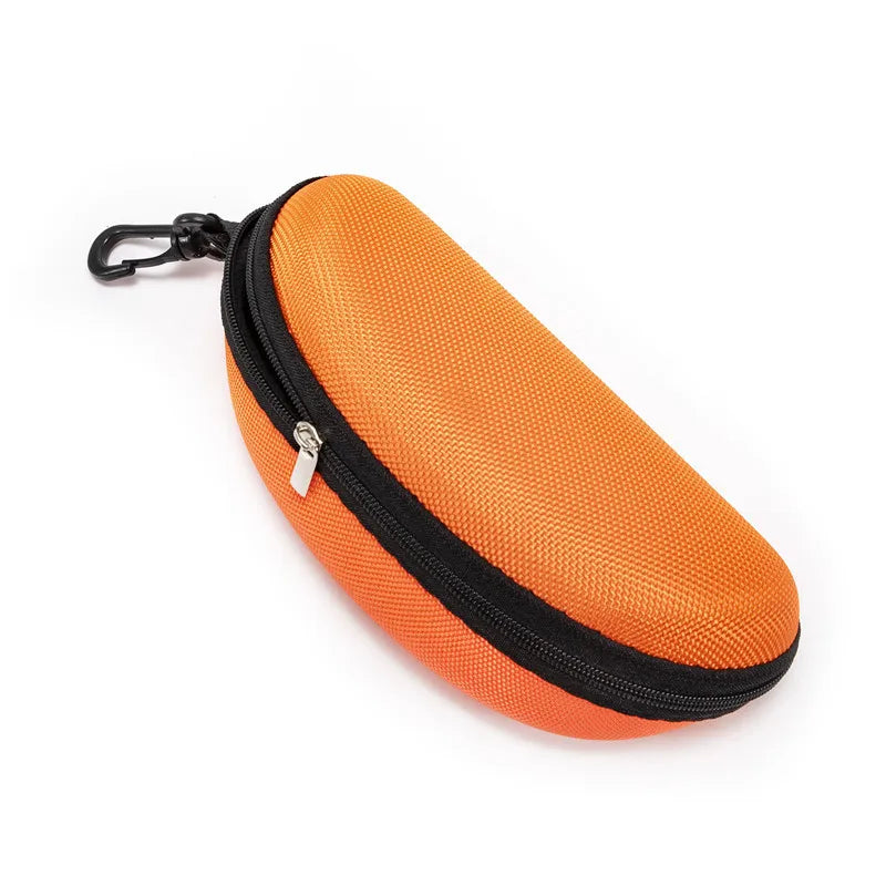 Sunglasses Storage Box - Portable Anti-Stress Travel Zipper - Eyeglasses, Frame Glasses, Case